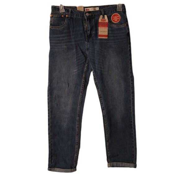 Levi's‎ Boys 502  Regular Fit Taper Jeans  Sz 18 Reg 29x29 NWT (B6) - Picture 1 of 7